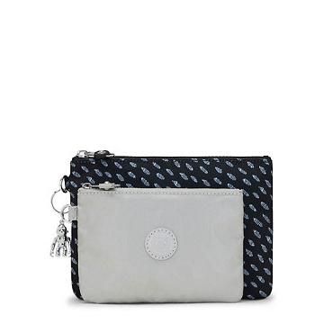 Kipling Duo Pouch Printed 2-in-One Pouches Tassen Grijs | NL 1096ZU